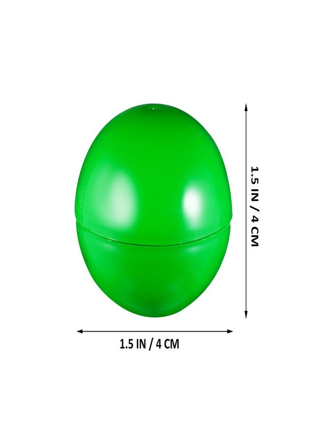 ERINGOGO 25pcs Hollow Plastic Balls Bright Colored Raffle Game Props for Parties Reusable Practical for Celebrations and Events Easy to Open for Notes - Image 2